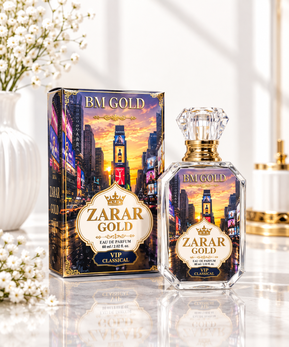 BM Gold Zarar Gold – Luxury Long Lasting Eau De Parfum | 60ml